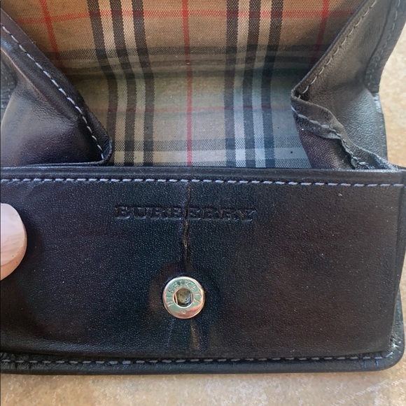 Burberry snap leather pouch - Picture 10 of 13